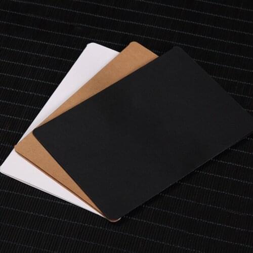 10Pcs/Lot Thickened Greeting Card Kraft Paper Postcard Vintage Blank Postcards Creative DIY Hand Painted Graffiti Message Card