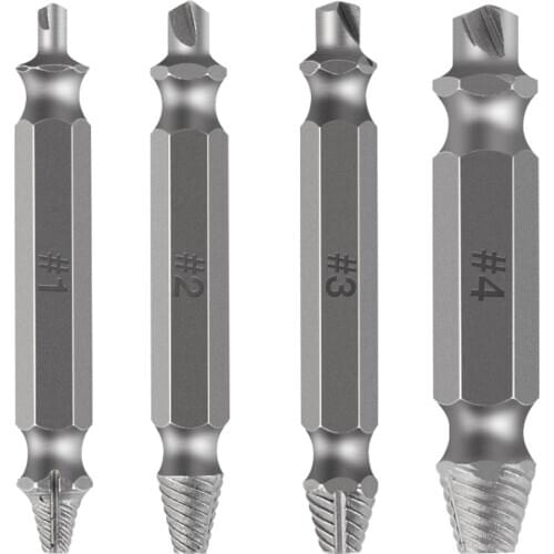 1pcs Material Damaged Screw Extractor Drill Bits Guide Set Broken Speed Out Easy out Bolt Stud Stripped Screw Remover Tool