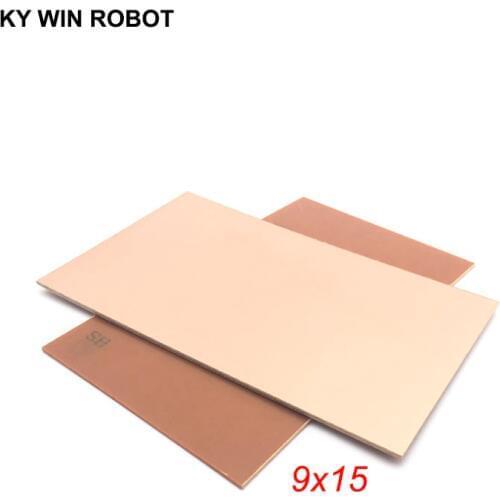 1 pcs PF PCB 9*15cm Single Side Copper Clad plate DIY PCB Kit Laminate Circuit Board 9x15cm 90x15x1.5mm