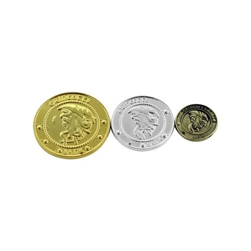3pcs/set Toy Figures Galleons Gringottsi Bank Coin Collection Wizarding World Noble with