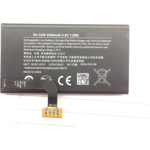 ALLCCX battery BV-5XW for Nokia lumia1020 Lumia 909 with best price and good quality