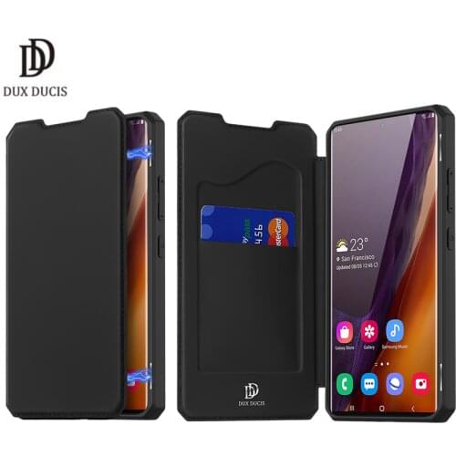 Case For Samsung Galaxy NOTE 20 Ultra/Note 20 Skin X Series Leather Wallet Case Flip Cover Magnetic Closure Super Fashion