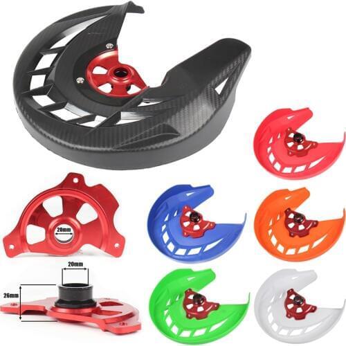 Motorcycle Front Brake Disc Cover Guard For HONDA CR125 CR250 2004-07 CRF 250R 450R 250X 450X 2004-2016 Motocross Off Road