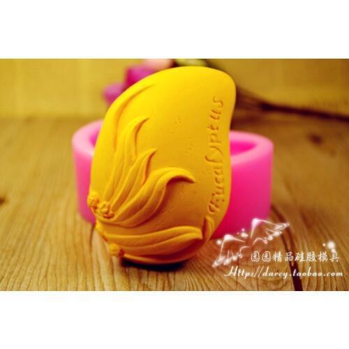 EUCALYPTUS Silicone Soap mold Handmade silicone 3d mould DIY Craft molds S261