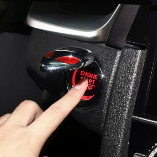 Car Engine Start Stop Button Cover Car Sticker For Hyundai Tucson Accent Ix35 Kia Rio K2 K3 Sportage Ceed Sorento Cerato Soul