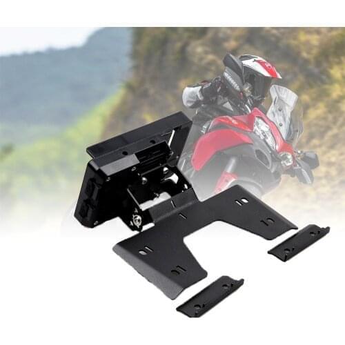 GPS Smart Phone Navigation Mount Mounting Bracket Adapter Holder For DUCATI MULTISTRADA 1200 MY 2010-2012