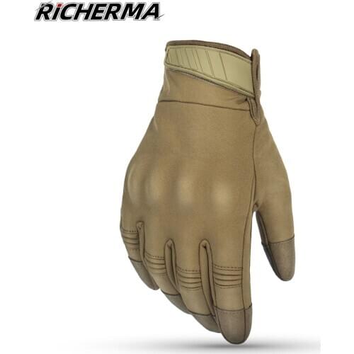 Summer Motorcycle Gloves Hard Knuckles Protective Scooter Gloves Full Finger Winter Autumn Woman Motorbike Gloves Electric Bike