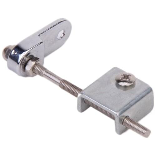 Silver Scratch Plate Pickguard Mounting Mount Bracket with Screw for Mandolin