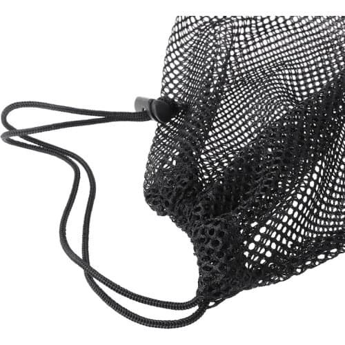 New Quick Dry Swim Dive Net Bag Drawstring Type Water Sport Snorkel Flippers Storage