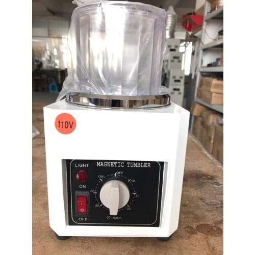 New Tumbler Jewelry Polisher Finisher Finishing Magnetic Polishing Machine BHL