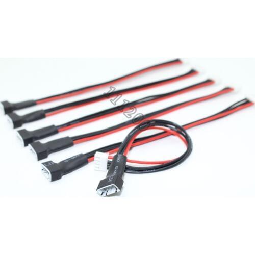 RC lipo battery balance charger plug 2S1P 3S1P 4S1P 6S1P Cable IMAX B6 Connector Plug 22 AWG Silicon Wire (JST-XH 200mm)