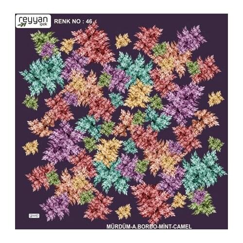 REYYAN SILK OYALIK WRITING (NEW QUALITY)-DESEN-20 - RENK-46