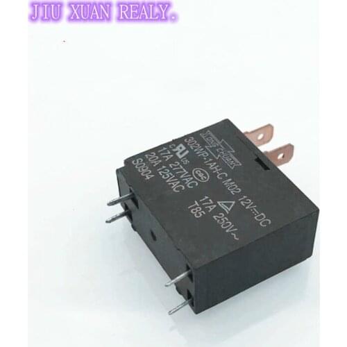5pcs/lot [In stock] Relay 302WP-1AH-C M02 17A 12V Electric Water Heater Microwave Relay JQX-62F-012-1H