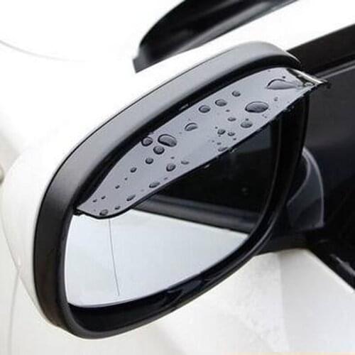 PVC Car Rear view Mirror sticker rain eyebrow For Honda City OSM FC Small PUYO Element Step REMIX CRV