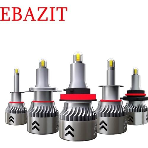 2 pcs super brightness diode 360 degree turbo fan LED H1 9005 9006 head lights fast start car fog lamp bulb automobile