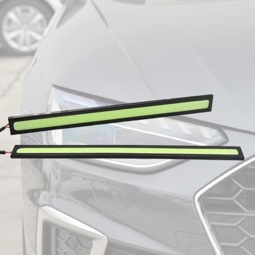 Daytime Running Light Ultra-thin Waterproof invisible High Brightness 28 Beads Fog Light LED Bar Car Modification for Automobile