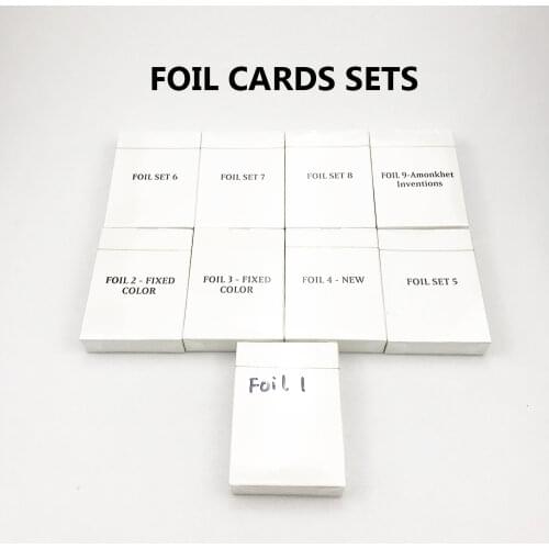 FOIL BL CARDS SET BLUE Core Standard EDH Custom Cards Set Custom Black Lotus TOP Quality Playing Cards Board Games OEM