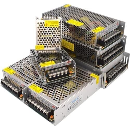 AC DC 9V 12V 15V 24V Power Supply 12V 15V 24V 48V 10A 20A Fonte 500W Transformer 220V to 12 24 48 V Power Supply Adapter 9V SMPS
