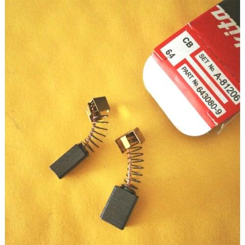 2pcs/set, 5mm *8mm *12mm Cb-64A Carbon Brush Suitable forMakita 4510 9035 6413 906 GV5010 GV6000 MT650