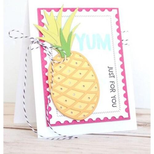 Delicious Pineapple Cutting Metal Dies Stencils For DIY Scrapbooking Embossing Decorative Suit Card Suit Paper Cutting and Vinco
