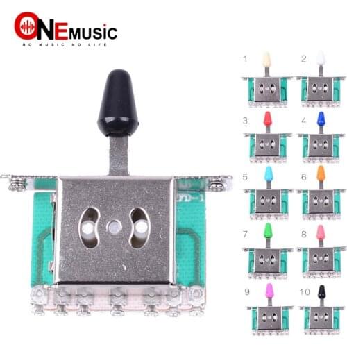 Multi Color 5 Way Selector Electric Guitar Pickup Switches Guitar Toggle Lever Switches Guitar Parts