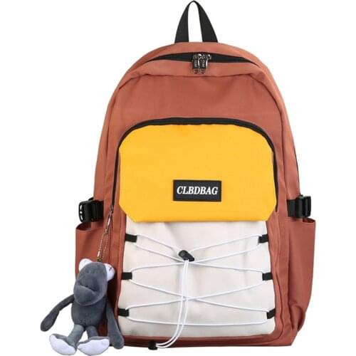 Fashion School Backpack For Teenage Girls Boys School bags Student Large Capacity Bagpack Waterproof Travel Laptop Backpack