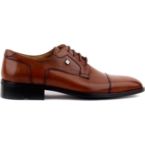 Fosco-Tan Leather Men 'S Classic Shoes