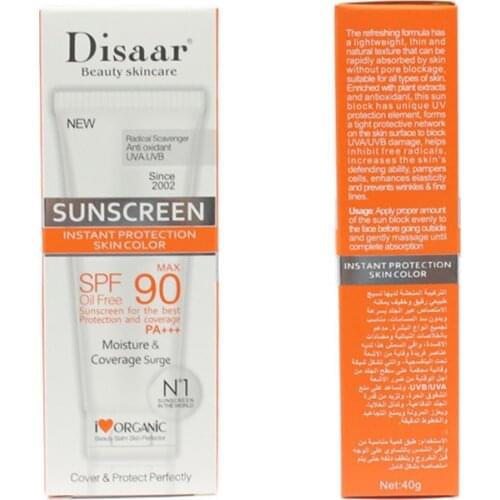 Newest Sunblock Whiten Cream Waterproof Long Lasting Face Body Skin SPF90 Sunscreen