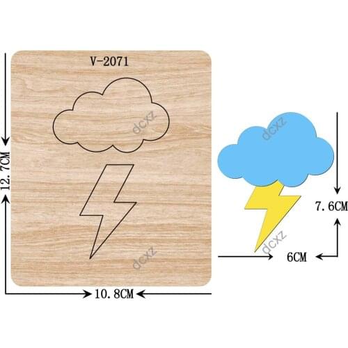 New wooden dies cutting dies for scrapbooking Multiple sizes V-2071