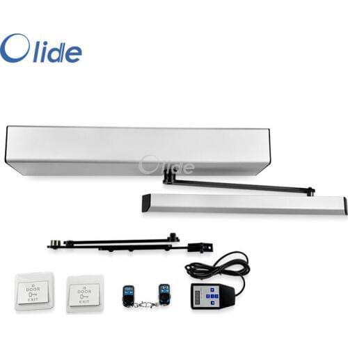Olide Heavy Duty Automatic ADA Swing Door Opener For Max Door Weight 300kg With Push Buttons and Wireless Key Fobs