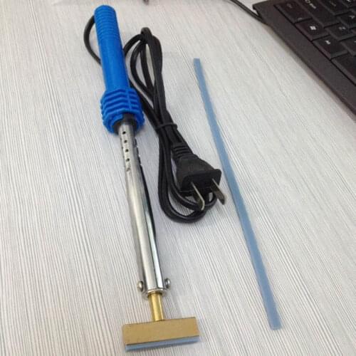Soldering Iron Pixel repair Welding Gun Tool with Solder T-head Rubber strip for LCD Pixel Repair Ribbon Cable