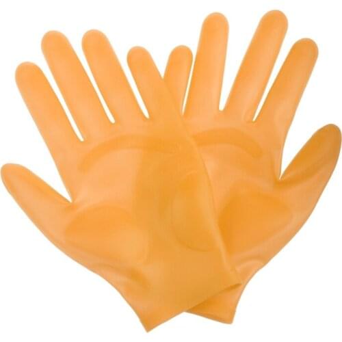 1 Pair Reusable Safe Silicone Gloves for Epoxy Resin Casting Jewelry Making Mitten DIY Crafts Tools