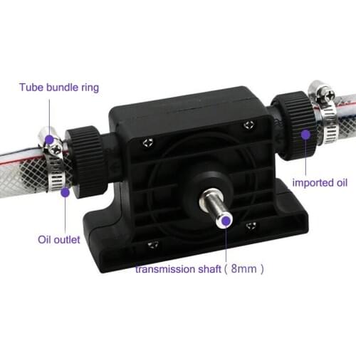 Portable Electric Drill Pump Sinks Aquariums Pool Self Priming Transfer Pumps Oil Fluid Water Pump Hose Clamps Connectors Set