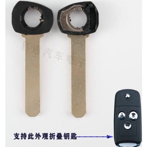 DAKATU Flip Folding Car Key Remote Control Key Replacement Metal Key For Honda Civic Accord Jazz CRV Acura Uncut Key Blade