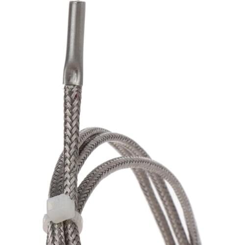 2Pcs 1m K-Type 0 to 600 Degree Thermocouple Temperature Controller Sensor Probe 3x15x1000 203B