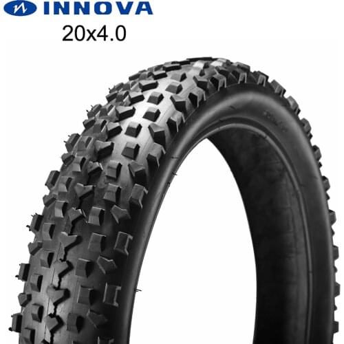 INNOVA bicycle ATV tyre beach bike tire 20*4.0 city fat bike tires 20er 60TPI ultralight 1128g wire bead large particle tire
