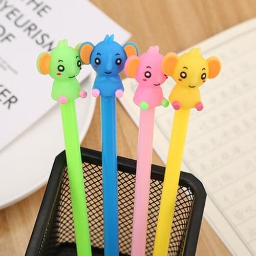 1pcs Garden Foot Bear Gel Pen0.5mm Student Stationery Gel Pens Novelty Cute Kawaii Pen Signature Pens Kawaii School Supplies