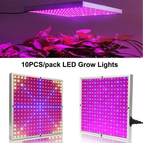 10pcs/pack wholesale 20W 30W LED Grow Lights Phytolamp Plant Growth Lamp For Indoor Vegs Flowers Growing Tent Greenhouse