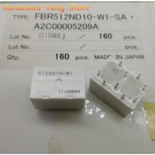 2 Pcs 5 Pcs Auto Relay 512ND10-WF 512ND10-W1 512ND10 FBR512ND10-WF MG3SW FBR512ND10-WF-SA 9-Pin Car Turn Signal Relay