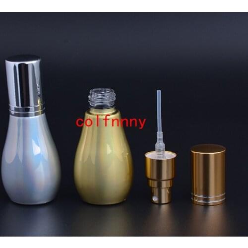 200 pcs/lot Fast Shipping 12ml UV Spray Perfume Bottle Cosmetics Sub Bottle Bowling Shaped Scent-Bottle