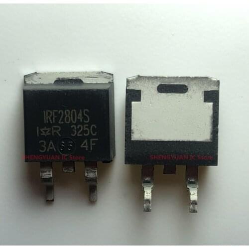 5pcs IRF2804S TO-263 IRF2804STRLPBF IRF2804SPBF IRF2804STRPBF F2804S HEXFET Power MOSFET N-CH 100% new imported original