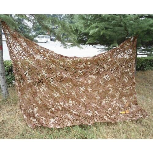 Various Size Hunting Camping Military Camouflage Net Car Drop netting desert camo netting for Military Photography free shipping