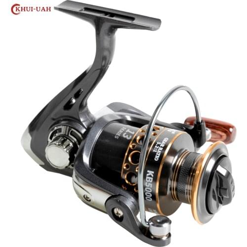 As Good As SHIMANO DAIWA Fishing Spinning Reel Metal Spool Sea Tackle Carp Fishing Reel Send Gift A Bag of Soft Insect Bait