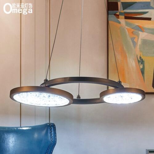 Nordic modern minimalist living room chandelier restaurant bar porch study bedside small chandelier project model room lamps