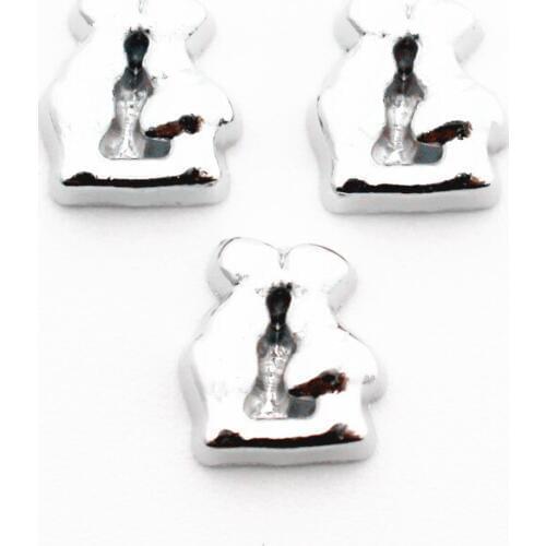 New Arrive 10pcs/lot silver Alloy lovers kiss floating charms living glass floating pendant lockets charms