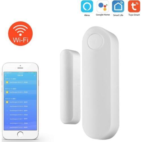 New Arrival Smart wifi door/window sensor WIFI remote alarm reminder checking your home 24 hours