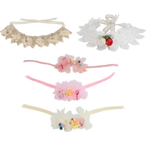 Habitat Decor Pet Lace Bib with Bells Little Pig Fairy Style Costume Bib Pet Decoration Accessories Terrarium Cage Decoration