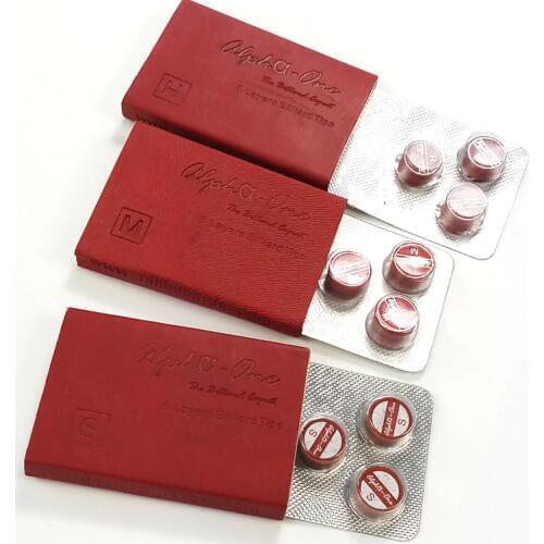 Xmlivet 14MM Original wine red Professional NILI Cue Tips 3pcs/pack Billiard Pool cue tips for Professional players high quality