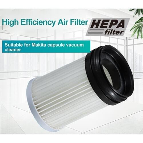 Japan Makita Vacuum cleaner Parts HEPA High Efficiency Filter Dust Filter Filter Cartridge for CL100/CL106/CL180 Vacuum Cleaner