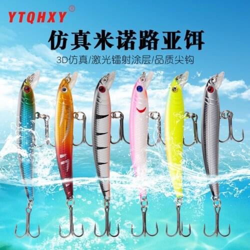 1Pcs Sinking Minnow Fishing Lures 78mm/4.8g Artificial Jerkbait Carkbait Wobblers for Pike Bass Hard Bait Carp Fishing Tackle